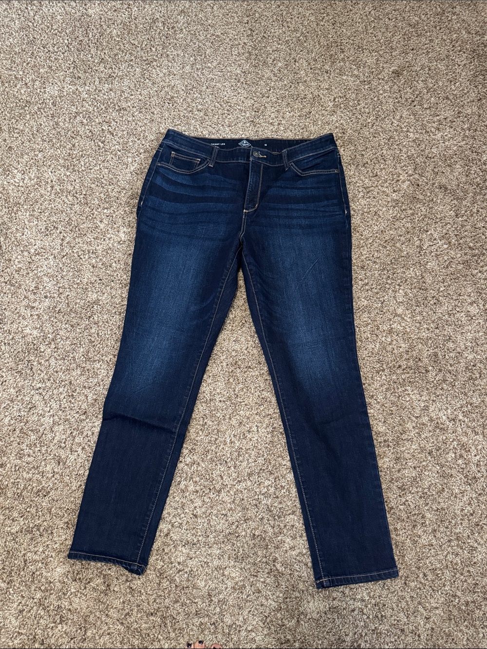 St. John's Bay Dark Blue Skinny Jeans